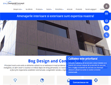 Tablet Screenshot of bogdesign.ro